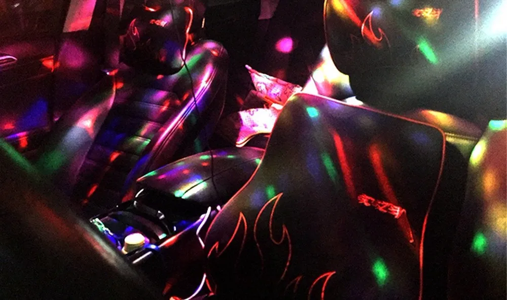 TD® Lampe disco discothèque lumière de scene de soirée éclairage mini –