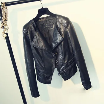 Spring and Autumn Fashion Women Leather Jacket 2020 New Long Sleeve Short paragraph Solid Color Slim Women Leather Jacket NUW26
Spring and Autumn Fashion Women Leather Jacket 2020 New Long Sleeve Short paragraph Solid Color Slim Women Leather Jacket NUW26