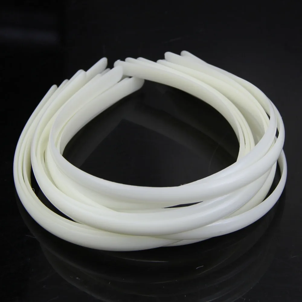 12Pcs White Fashion Plain Lady Plastic Hair Band Headband No Teeth Hair DIY Tool F05
12Pcs White Fashion Plain Lady Plastic Hair Band Headband No Teeth Hair DIY Tool F05