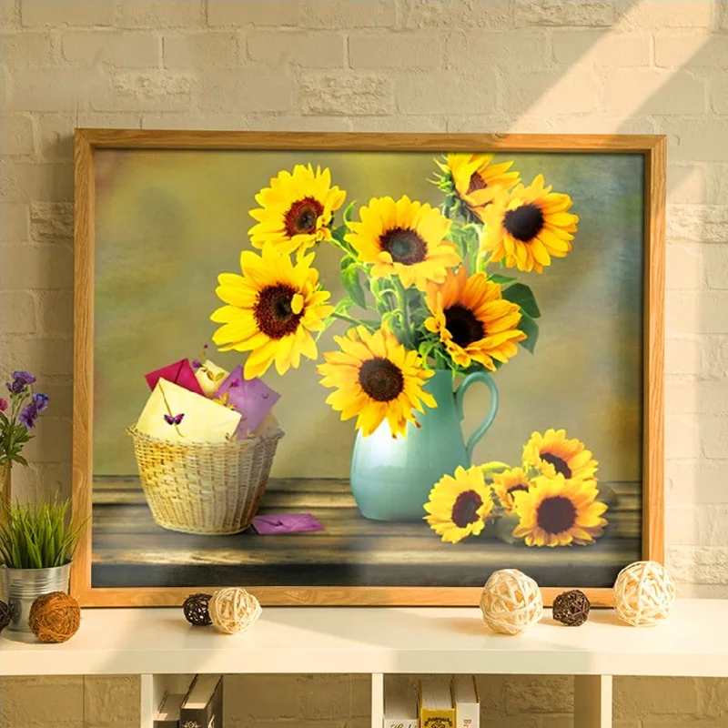 New Full Drill 5d Diy Diamond Painting Sunflower Diamond Embroidery Cross Stitch Kit Rhinestones Pictures Decoration Home
New Full Drill 5d Diy Diamond Painting Sunflower Diamond Embroidery Cross Stitch Kit Rhinestones Pictures Decoration Home