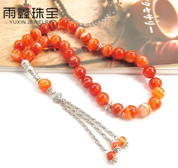 Natural stone Sardonyx Stone bracelet Islamic musilm 33 prayer beads tashih Rosary beads for Christmas thanks giving day gift
Natural stone Sardonyx Stone bracelet Islamic musilm 33 prayer beads tashih Rosary beads for Christmas thanks giving day gift