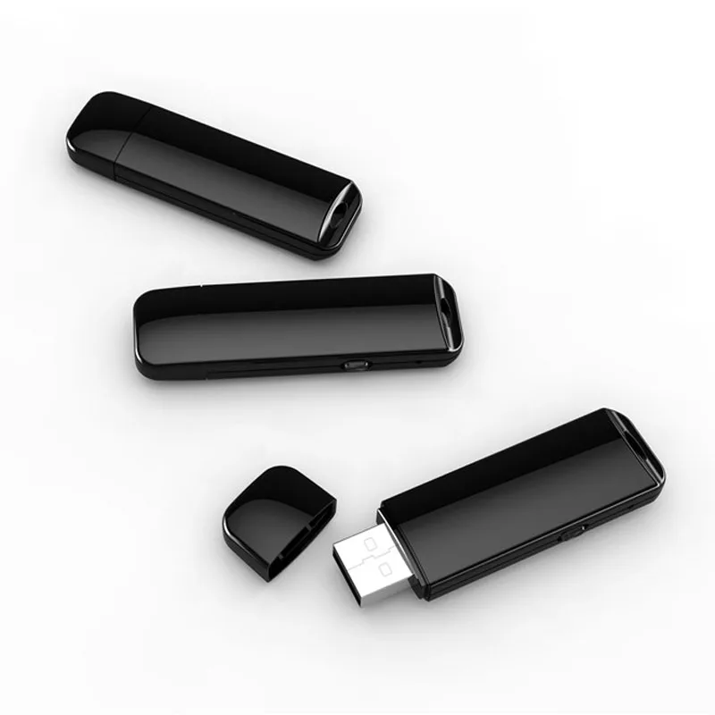 

Mini Digital USB Flash Drive Voice Activated Recorder PCM Audio Sound Recording Dictaphone Hidden Professional Record Black