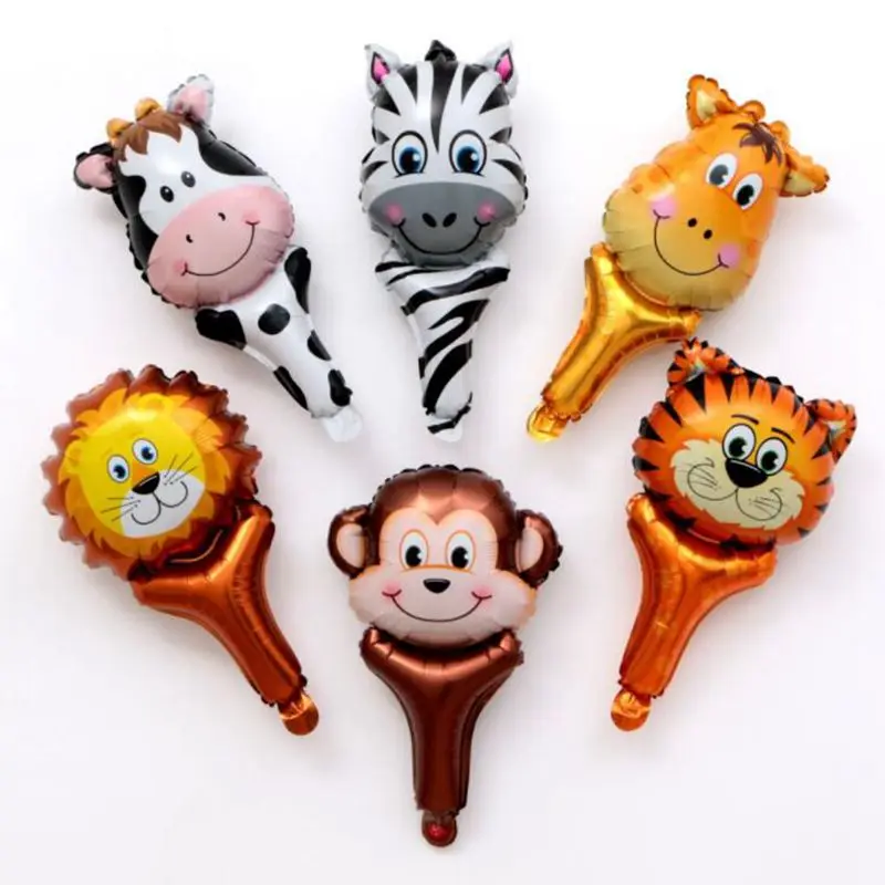 2pcs Mini Animal Handheld Foil Balloon Lion/Monkey/Cows/Tiger/Zebra happy birthday balloon kids birthday Party Decor baby shower
2pcs Mini Animal Handheld Foil Balloon Lion/Monkey/Cows/Tiger/Zebra happy birthday balloon kids birthday Party Decor baby shower