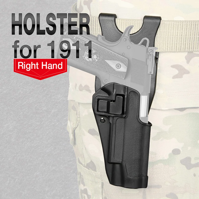 PPT Pistol Holster 1911 Right Handed Holster Long Version for Hunting Shooting GZ7-0113
PPT Pistol Holster 1911 Right Handed Holster Long Version for Hunting Shooting GZ7-0113