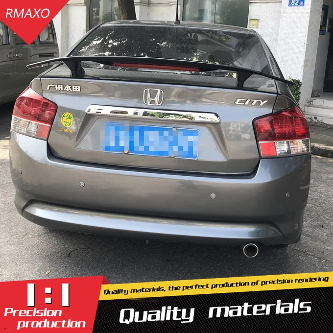 For City Spoiler 2006-2013 For Honda City TF Spoiler ABS Material Car Rear Wing Primer Color Rear Spoiler 
For City Spoiler 2006-2013 For Honda City TF Spoiler ABS Material Car Rear Wing Primer Color Rear Spoiler