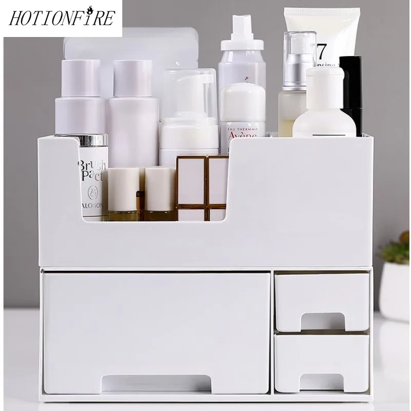 Plastic Lattice Design Compact and Durable Large Capacity Open Type Household Cosmetic Opening Box Make Up Cases Storage Box
Plastic Lattice Design Compact and Durable Large Capacity Open Type Household Cosmetic Opening Box Make Up Cases Storage Box