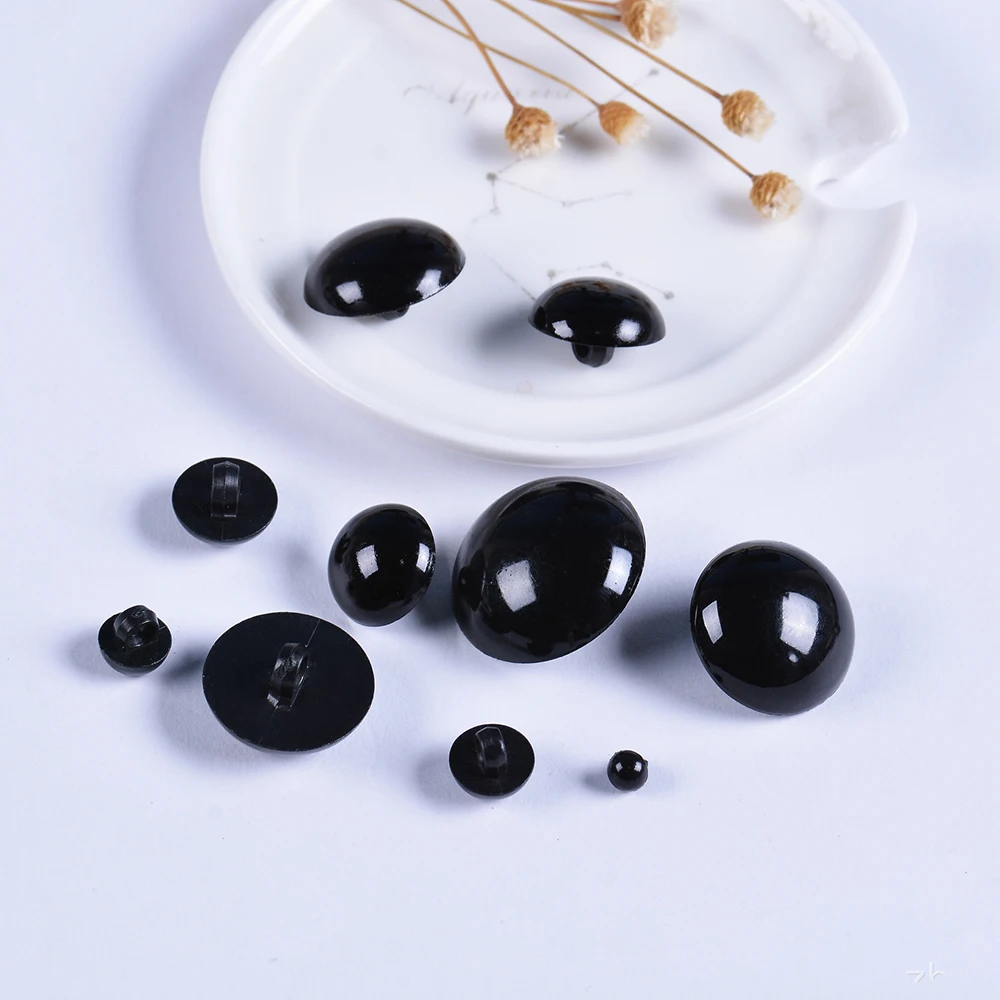 100pcs Solid Eyes Black Plastic Safety Eyes for Bear Doll Puppet Plush Animal Doll Toy Eye Nose Animal Sewing Button accessories
100pcs Solid Eyes Black Plastic Safety Eyes for Bear Doll Puppet Plush Animal Doll Toy Eye Nose Animal Sewing Button accessories