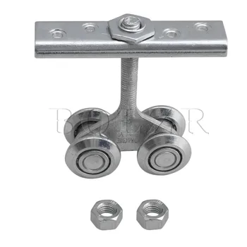 BQLZR Steel Rail Hanging Trolley Wheel Sliding Track Roller Load-bearing 90kg w/Steel Plate Nut H2-2 for Barn Door Home Hardware
BQLZR Steel Rail Hanging Trolley Wheel Sliding Track Roller Load-bearing 90kg w/Steel Plate Nut H2-2 for Barn Door Home Hardware