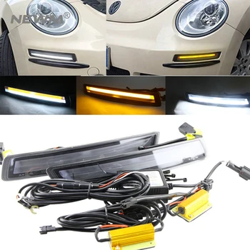 one set DRL Daytime Running+ Indicator Turn Signal Light For Volkswagen Beetle 2005 2006 2007 2008 2009 2010
one set DRL Daytime Running+ Indicator Turn Signal Light For Volkswagen Beetle 2005 2006 2007 2008 2009 2010