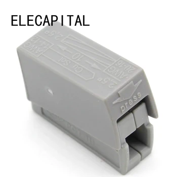 10PCS PCT-111 Single 1 pin cable wire wiring connecting connector for lamp wire connector Free shipping 
10PCS PCT-111 Single 1 pin cable wire wiring connecting connector for lamp wire connector Free shipping