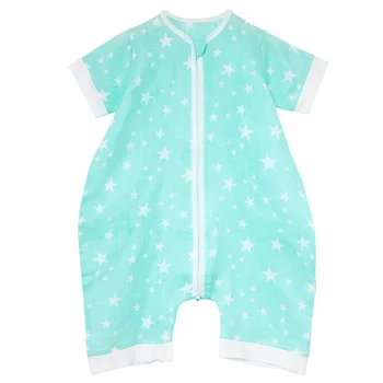 Summer Air-conditioned Baby Anti-kick Suit Infant Cotton Gauze Split Leg Sleeping Bag Short-sleeved Pajamas Children Dropshiping
Summer Air-conditioned Baby Anti-kick Suit Infant Cotton Gauze Split Leg Sleeping Bag Short-sleeved Pajamas Children Dropshiping