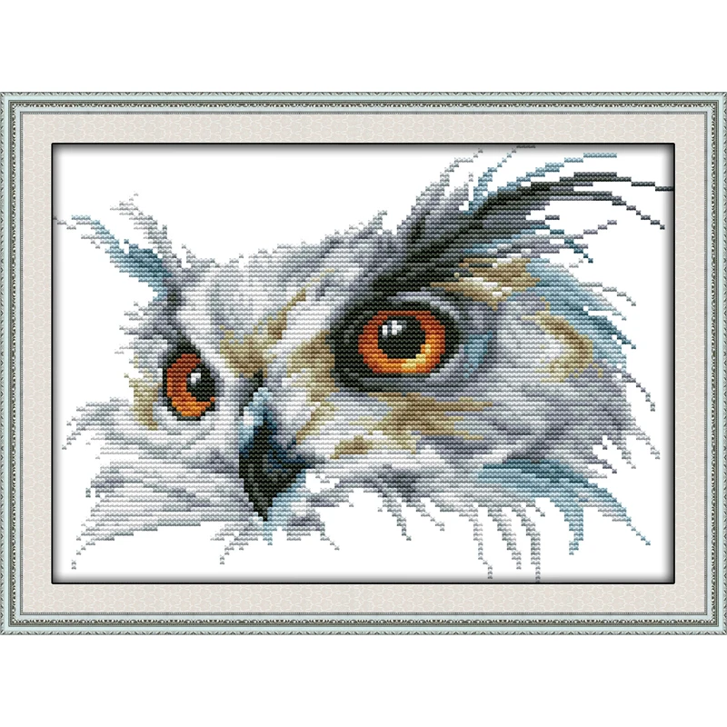 Everlasting love Christmas Owl Chinese cross stitch kits Ecological cotton 11CT 14CT stamped new year New store sales promotion
Everlasting love Christmas Owl Chinese cross stitch kits Ecological cotton 11CT 14CT stamped new year New store sales promotion