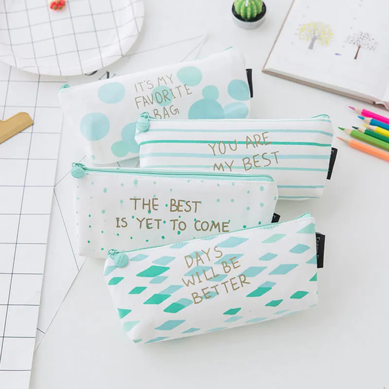 1x korean Geometric pen bag kawaii pencil bag big capacity PU stationery cute pencil box Pencil case School office Supplies
1x korean Geometric pen bag kawaii pencil bag big capacity PU stationery cute pencil box Pencil case School office Supplies