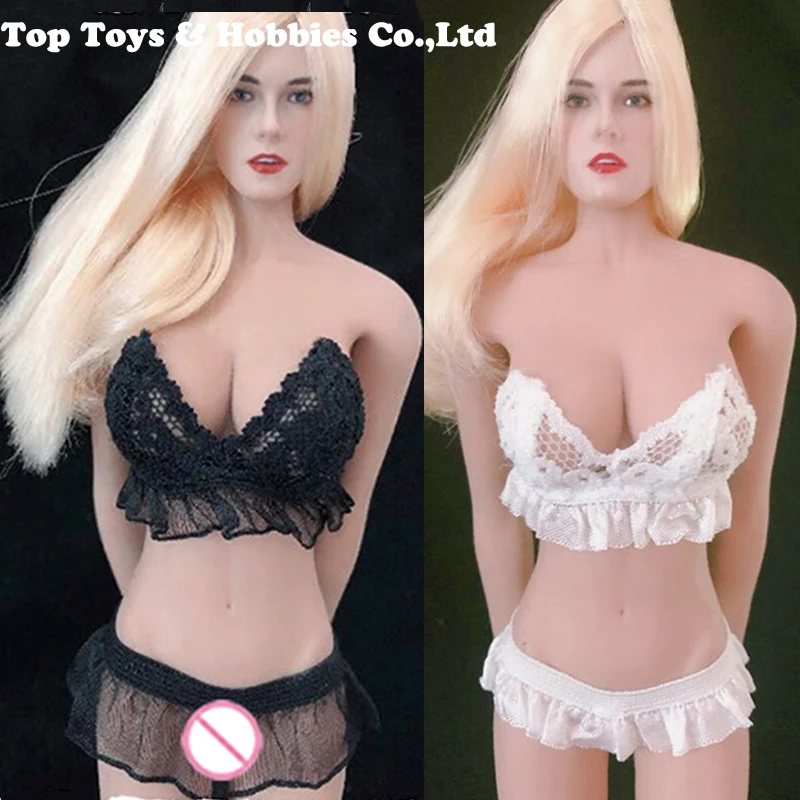 white/black 1/6 Sexy Lace underwear set swimsuit set Clothes Model Fit 12'' big bust Female seamless Body without body no head
white/black 1/6 Sexy Lace underwear set swimsuit set Clothes Model Fit 12'' big bust Female seamless Body without body no head