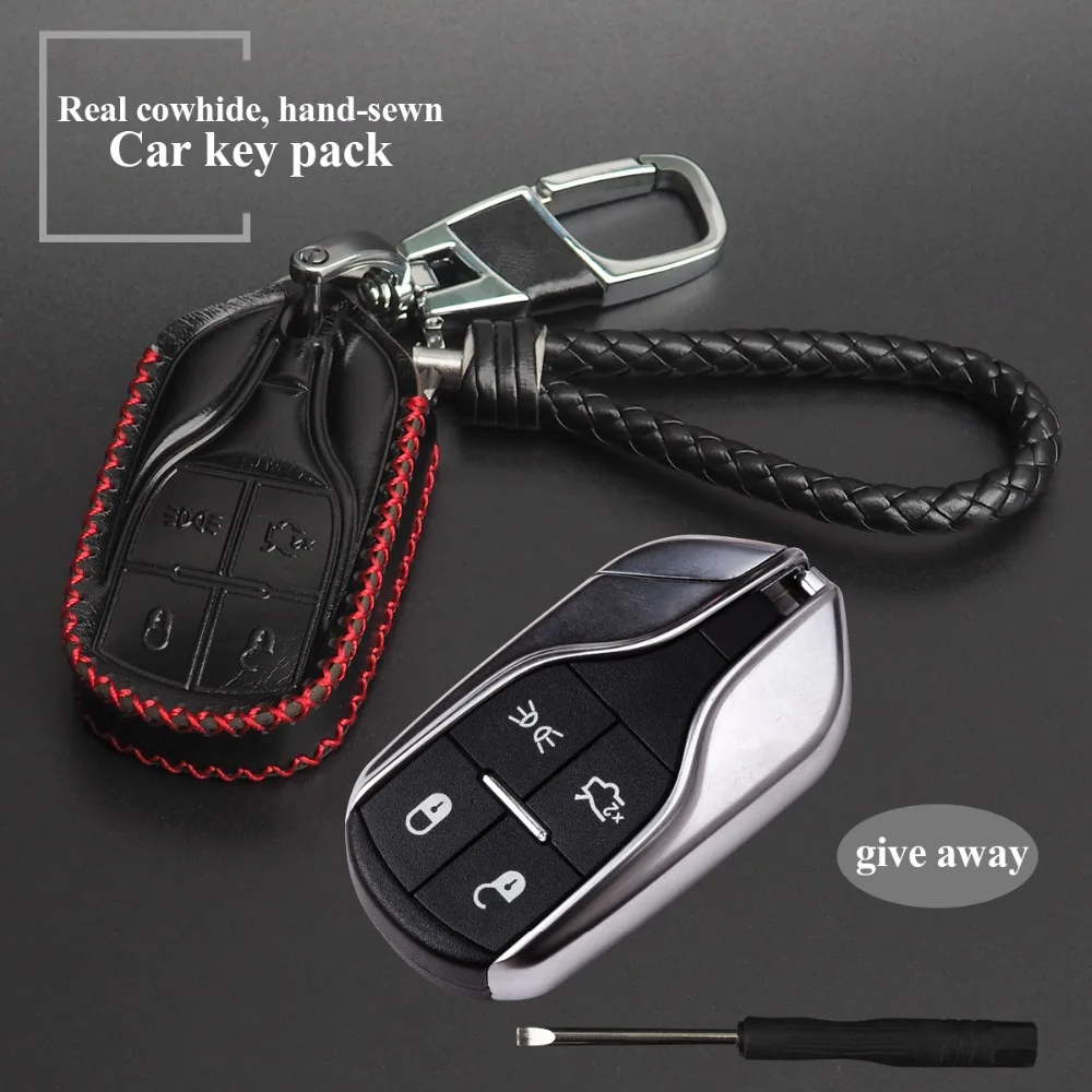Auto Key Cover Accessories Leather Car Key Case FFor Maserati Ghibli GranTurismo GranCabrio Quattroporte Keychain Holder
Auto Key Cover Accessories Leather Car Key Case FFor Maserati Ghibli GranTurismo GranCabrio Quattroporte Keychain Holder