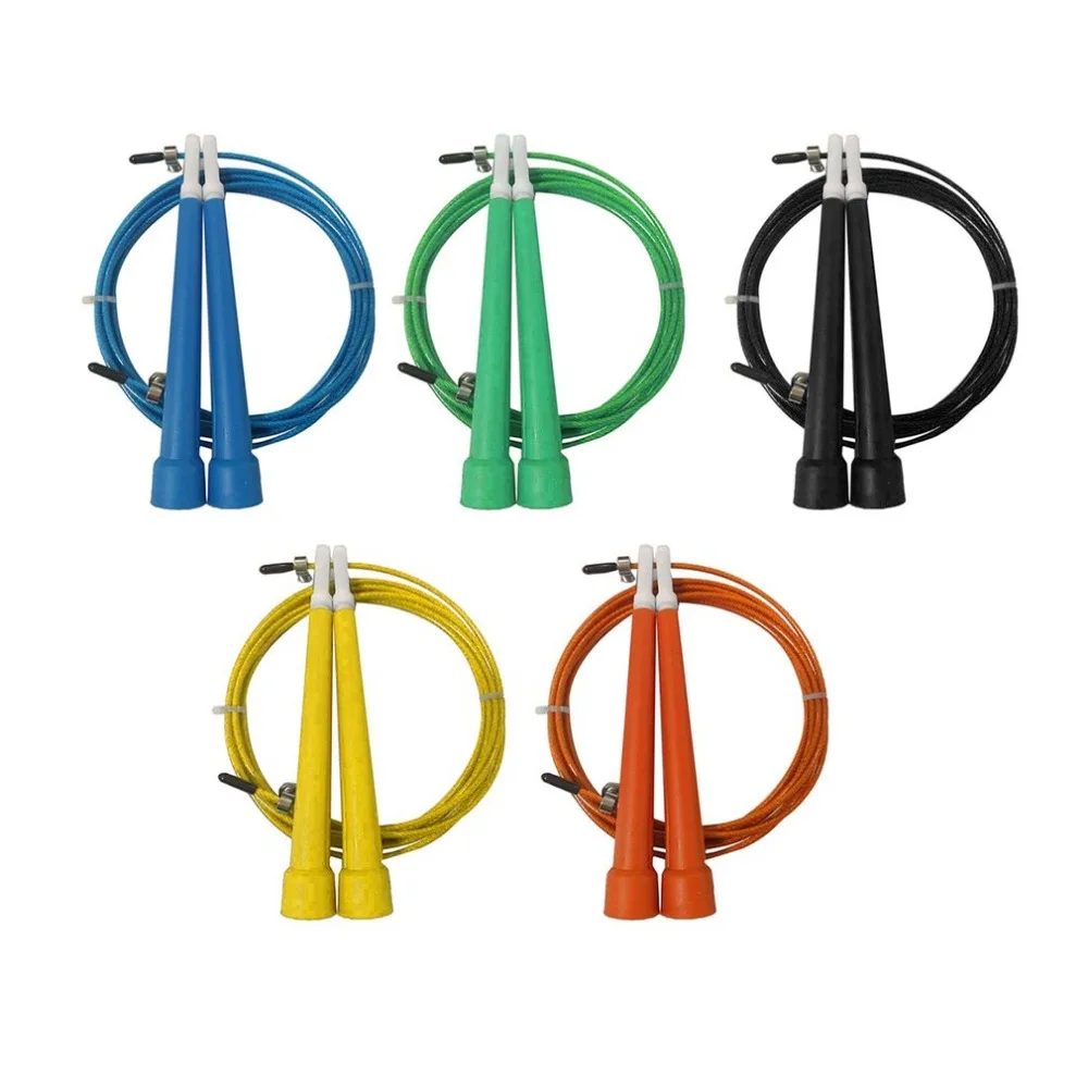 Steel Wire Jump Rope Ultra-speed Ball Bearing Skipping Rope Steel Wire Jumping Ropes for Training Bodybuilding
Steel Wire Jump Rope Ultra-speed Ball Bearing Skipping Rope Steel Wire Jumping Ropes for Training Bodybuilding