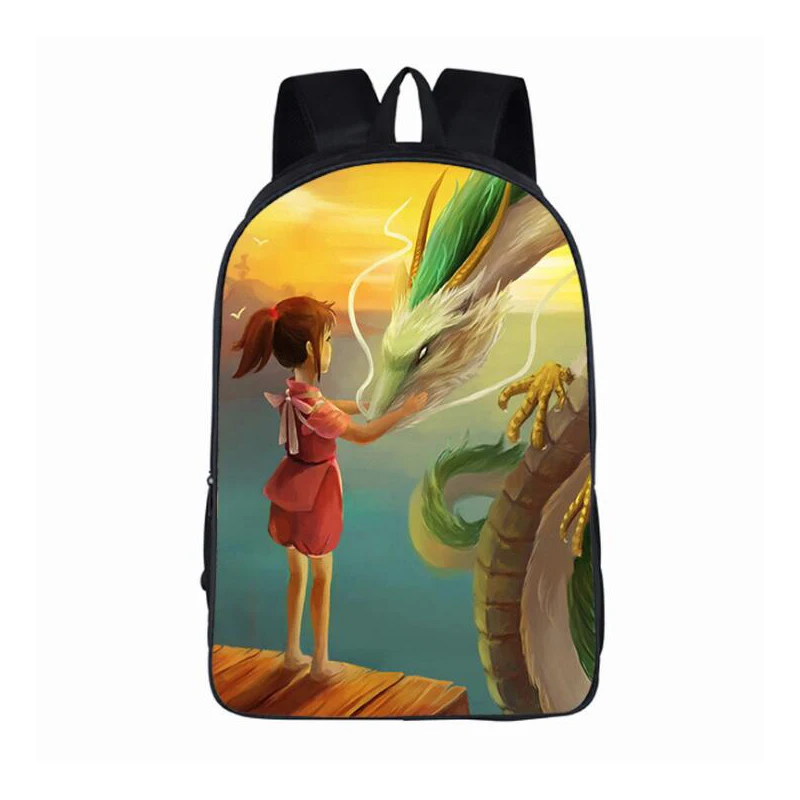 Spirited Away Bagpack Student School Backpack Bag 16 Inch Anime Backpacks for Boys Girls Travel Bookbag Laptop Bags Mochila
Spirited Away Bagpack Student School Backpack Bag 16 Inch Anime Backpacks for Boys Girls Travel Bookbag Laptop Bags Mochila