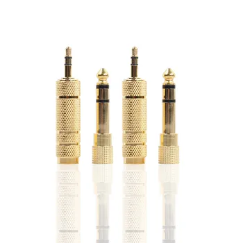 EPULA 2/4Psc 6.35mm Male To 3.5mm Female Audio Adapter Golden 6.3mm 1/4 Male Plug To 3.5mm 1/8 Female Jack Headphone Connectors
EPULA 2/4Psc 6.35mm Male To 3.5mm Female Audio Adapter Golden 6.3mm 1/4 Male Plug To 3.5mm 1/8 Female Jack Headphone Connectors