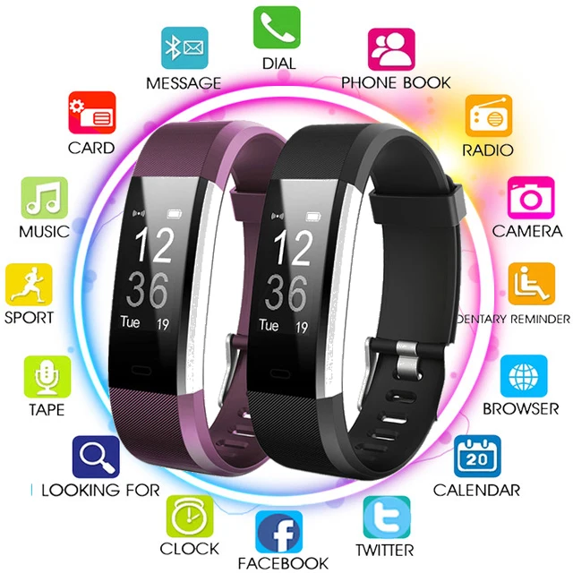 5 Candy Colors Outdoor Fitness Tracker Running Walking Pedometer Heart Rate Monitor Smart Bracelet Health Sleep Activity Tracker
5 Candy Colors Outdoor Fitness Tracker Running Walking Pedometer Heart Rate Monitor Smart Bracelet Health Sleep Activity Tracker