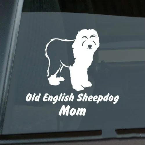Old English Sheepdog Mom Sticker Die Cut Vinyl - v2 oes window decal Size(inch): 6.00 x 5.60
Old English Sheepdog Mom Sticker Die Cut Vinyl - v2 oes window decal Size(inch): 6.00 x 5.60