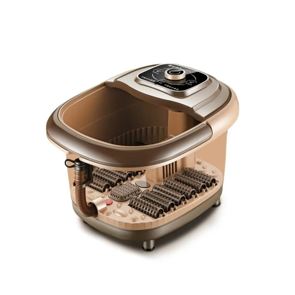 8L Automatic Heating Electric Roller Foot Barrel Bath Soaker Deep Bucket Pedicure Soak Feet Basin Tub hot selling
8L Automatic Heating Electric Roller Foot Barrel Bath Soaker Deep Bucket Pedicure Soak Feet Basin Tub hot selling