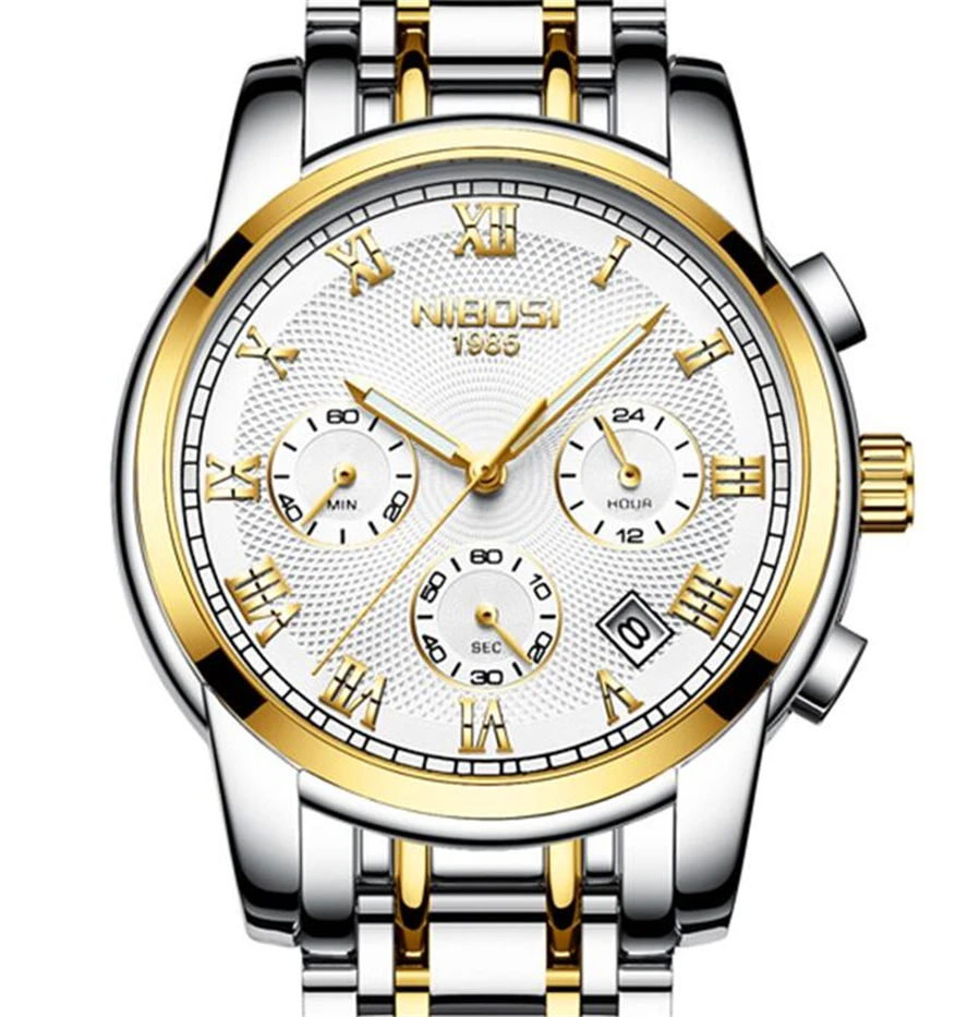 NIBOSI Fashion Chronograph Sport Mens Watches Top Brand Luxury Quartz Watch Reloj Hombre 2018 Clock Male hour relogio Masculino
NIBOSI Fashion Chronograph Sport Mens Watches Top Brand Luxury Quartz Watch Reloj Hombre 2018 Clock Male hour relogio Masculino