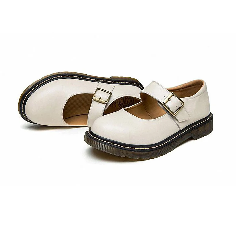 QPFJQD Women Round Toe Japanese Mary Janes Belt Buckle Shallow Shoes Thick Heels Ladies Casual Office Flats Spring Autumn
QPFJQD Women Round Toe Japanese Mary Janes Belt Buckle Shallow Shoes Thick Heels Ladies Casual Office Flats Spring Autumn