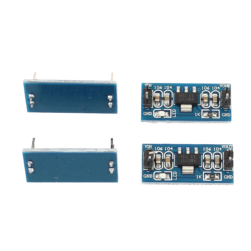 KSOL 4pcs DC/DC 4.5V-7V to 3.3V Power Supply Buck Module Voltage Regulators for AMS1117
KSOL 4pcs DC/DC 4.5V-7V to 3.3V Power Supply Buck Module Voltage Regulators for AMS1117
