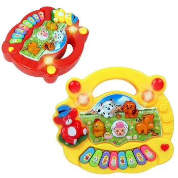 Cute Animal Farm Electronic Keyboard Piano Baby Music Educational Toy Kids Gift 
Cute Animal Farm Electronic Keyboard Piano Baby Music Educational Toy Kids Gift