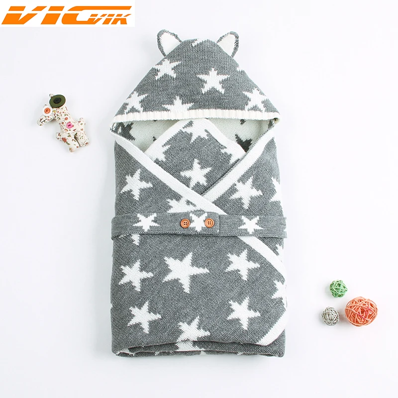 2018 Baby Sleeping Bag Blankets Cartoon Bear Envelopes Stroller Winter Star Knitting Infant Sleep Sacks Newborn Winter Outfit
2018 Baby Sleeping Bag Blankets Cartoon Bear Envelopes Stroller Winter Star Knitting Infant Sleep Sacks Newborn Winter Outfit