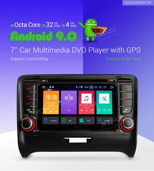 XTRONS 2 Din 7" Android 9.0 Octa Core GPS Navigation Radio Car DVD Player for Audi TT MK2 8J 2006 2007 2008 2009 2010 2011 2012 
XTRONS 2 Din 7" Android 9.0 Octa Core GPS Navigation Radio Car DVD Player for Audi TT MK2 8J 2006 2007 2008 2009 2010 2011 2012