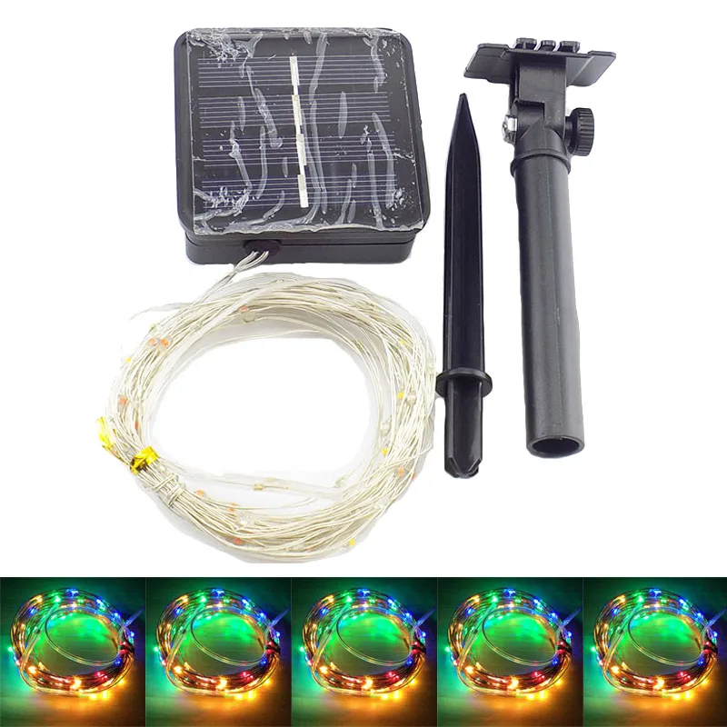 Solar Powered Strip Light LED Four Colorful Fairy Holiday Lamp Christmas Party Wedding Decorative String Outdoor Garlands Garden
Solar Powered Strip Light LED Four Colorful Fairy Holiday Lamp Christmas Party Wedding Decorative String Outdoor Garlands Garden