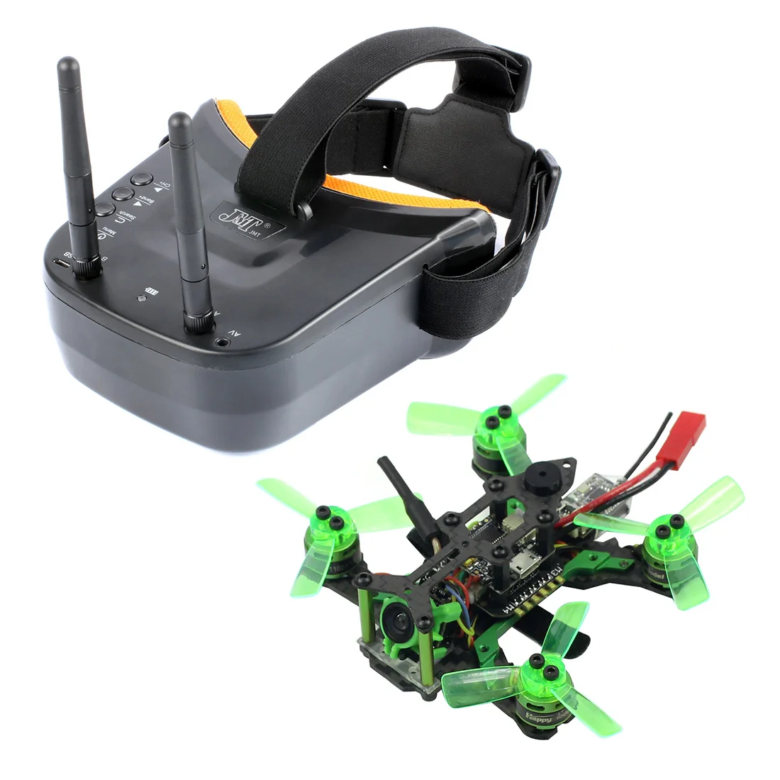 Mantis85 85mm 5.8G FPV Micro Airplanes Quadcopter BNF 600TVL Camera VTX & Double Antenna 3 Inch Mini Video Goggles for FLysky
Mantis85 85mm 5.8G FPV Micro Airplanes Quadcopter BNF 600TVL Camera VTX & Double Antenna 3 Inch Mini Video Goggles for FLysky