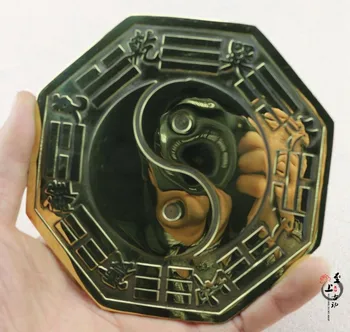 TNUKK Feng shui bagua mirror antique Meshach talisman antique bronze mirror mirror
TNUKK Feng shui bagua mirror antique Meshach talisman antique bronze mirror mirror