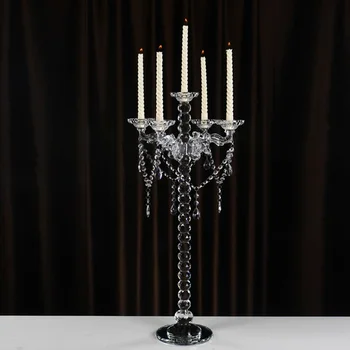 Factory Sales K9 Crystal Candle Holder Demountable 5 Arms Crystal Candelabra Wedding Centerpieces Home Table Decorations
Factory Sales K9 Crystal Candle Holder Demountable 5 Arms Crystal Candelabra Wedding Centerpieces Home Table Decorations
