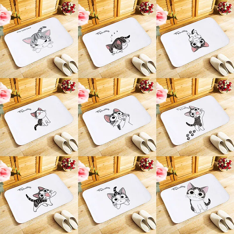 12 styles Chi"s home sweet cat printed doormat outdoor entrance small area rug for bedroom kitchen hallway anti-slip door mat mu
12 styles Chi"s home sweet cat printed doormat outdoor entrance small area rug for bedroom kitchen hallway anti-slip door mat mu