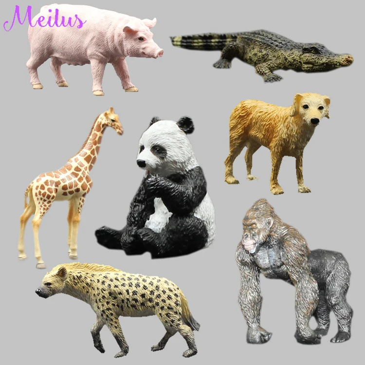 Wild Animal Model Orangutan Panda Pig Crocodile Zebra Dog Simulation Animal Toys Action Figures for Kids Children Birthday Gifts
Wild Animal Model Orangutan Panda Pig Crocodile Zebra Dog Simulation Animal Toys Action Figures for Kids Children Birthday Gifts