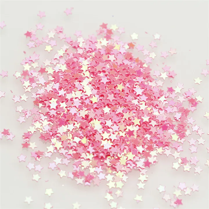 13 100g Solid Loose Sequins Five-Pointed Star Stage Eye Makeup Patch DIY Handmade Brooches Earrings Bracelet Sequins Filling