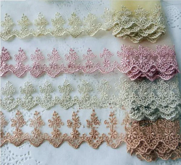 lace fabrics!30yards/lot 11.5cm 6colors lace fabric embroidered lace trim,tulle lace for hair ornaments crafting DIY accessory
lace fabrics!30yards/lot 11.5cm 6colors lace fabric embroidered lace trim,tulle lace for hair ornaments crafting DIY accessory
