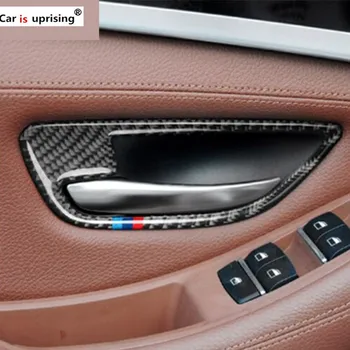 Carbon Fiber Car Interior Door Handle Cover Trim Door Bowl CAR Stickers decoration for BMW F10 5 Series 2011-2017 accessories
Carbon Fiber Car Interior Door Handle Cover Trim Door Bowl CAR Stickers decoration for BMW F10 5 Series 2011-2017 accessories