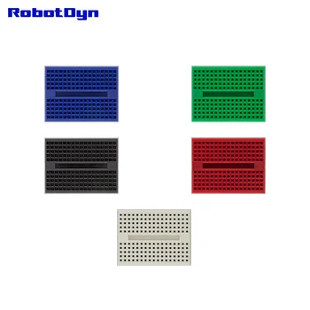 10 pcs = Solderless Mini Breadboard, size: 3.5x4.5cm. 5 colors (each 2 pcs): Black, White, Green, Blue, Red
10 pcs = Solderless Mini Breadboard, size: 3.5x4.5cm. 5 colors (each 2 pcs): Black, White, Green, Blue, Red