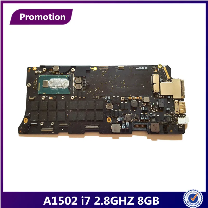 Original A1502 Motherboard 2013 2014 Year for MacBook Pro Retina 13.3" 1502 Logic board i7 2.8 Ghz 8GB 8G 820-3476-A
Original A1502 Motherboard 2013 2014 Year for MacBook Pro Retina 13.3" 1502 Logic board i7 2.8 Ghz 8GB 8G 820-3476-A