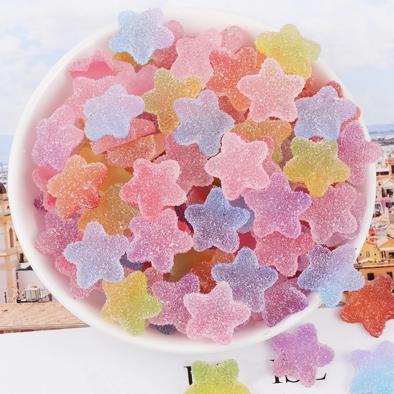 10pcs Imitation Candy Colorful Stars DIY Mobile Phone Cover Earrings Making Accessories Jewelry Findings for Girls Wholesale
10pcs Imitation Candy Colorful Stars DIY Mobile Phone Cover Earrings Making Accessories Jewelry Findings for Girls Wholesale
