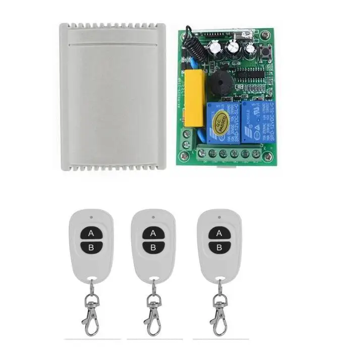 super1 AC 220 V RF 2CH Wireless Remote Control 1* Receiver +1~3* Transmitter tubular motor garage door projection screen
super1 AC 220 V RF 2CH Wireless Remote Control 1* Receiver +1~3* Transmitter tubular motor garage door projection screen