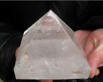 AAA+++ 770g NATURE Transparent QUARTZ CRYSTAL Gemstone PYRAMID POINT HEALING
AAA+++ 770g NATURE Transparent QUARTZ CRYSTAL Gemstone PYRAMID POINT HEALING