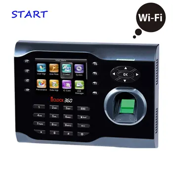 ZK ICLOCK360 WIFI Biometric Time Attendance Fingerprint Time Recording Electronic Attendance Wireless Attendance 
ZK ICLOCK360 WIFI Biometric Time Attendance Fingerprint Time Recording Electronic Attendance Wireless Attendance