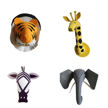 Stuffed Animal Head Wall Mount Lovely artoon Head Baby Room Decor Kids Bedroom Hanging Wall Decoration Gifts Toy
Stuffed Animal Head Wall Mount Lovely artoon Head Baby Room Decor Kids Bedroom Hanging Wall Decoration Gifts Toy