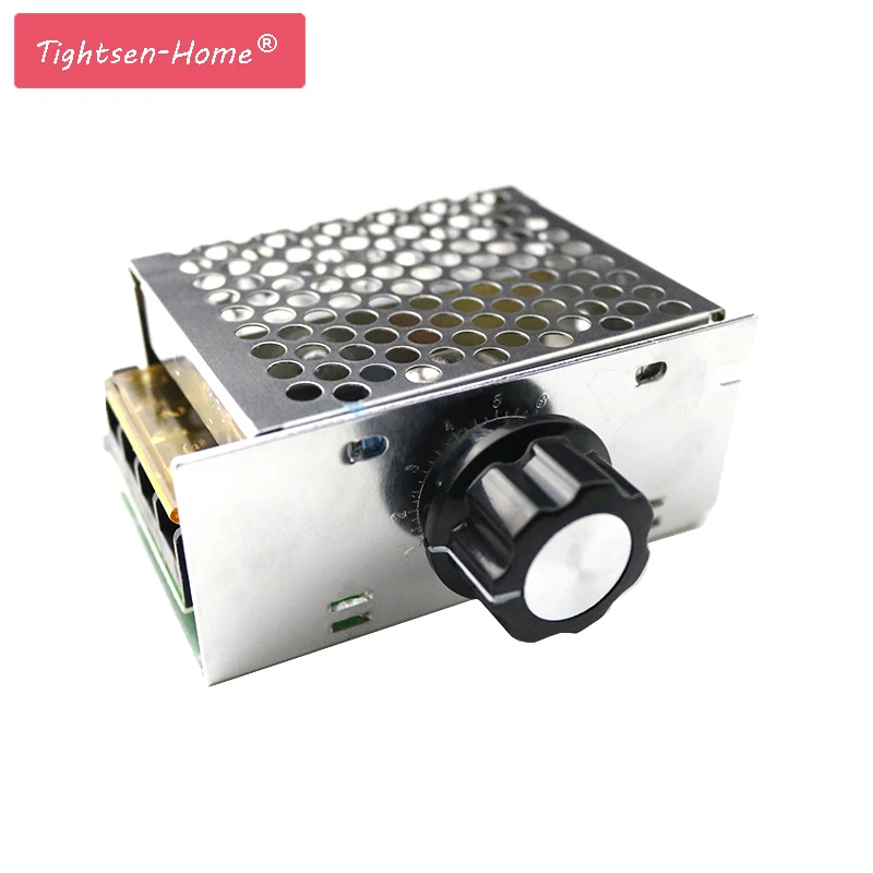 4000W Voltage Regulator 220V AC SCR Dimmer Electric Motor Speed Controller Electronic Volt Regulator Dimmer Thermostat Regulator
4000W Voltage Regulator 220V AC SCR Dimmer Electric Motor Speed Controller Electronic Volt Regulator Dimmer Thermostat Regulator