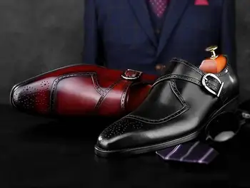 Brogue Shoes Men Formal Business Monk Summer Moccasins Smart Casual Oxfords Carved Buckle Sewing Wedding Casual Shoes
Brogue Shoes Men Formal Business Monk Summer Moccasins Smart Casual Oxfords Carved Buckle Sewing Wedding Casual Shoes