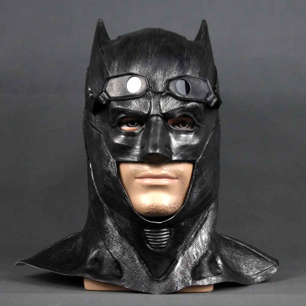 2017 Movie Justice League Batman Cosplay Masks Superhero Latex Full Head with Goggles
2017 Movie Justice League Batman Cosplay Masks Superhero Latex Full Head with Goggles